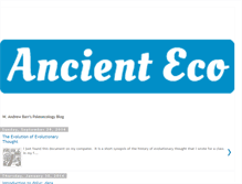 Tablet Screenshot of ancienteco.com